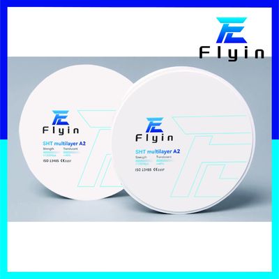 comprar Bloque de zircónia multicapa de alta translucidez dental SHT para fresadora dental online manufacture