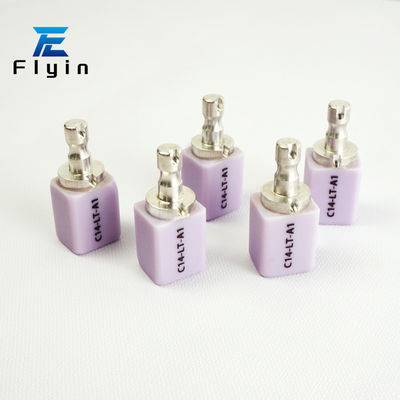 comprar FLYIN LT HT CAD CAM Litio Disilicato Bloque Dental de Vidrio Cerámico C14 B40 online manufacture