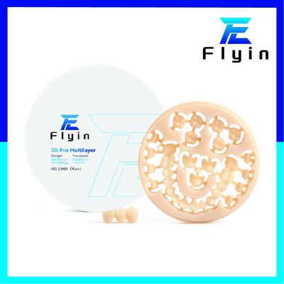 comprar 3D Pro Bloques de zirconio de múltiples capas CAD CAM Bloques de cerámica de zirconio Materiales dentales online manufacture