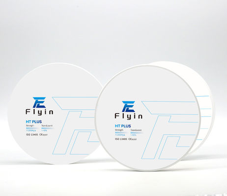 Fabrica de suministro directo Blanco El bloque de zirconio altamente translúcido dióxido CAD CAM bloque de zirconio estándar