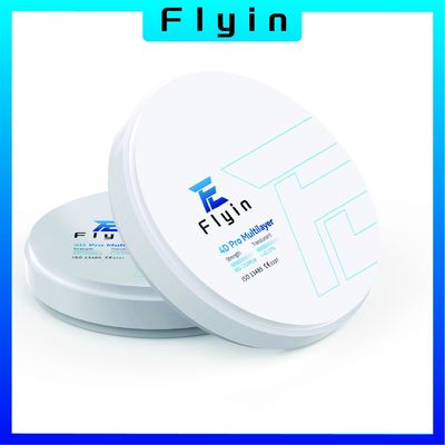 4D Pro Zirconia Multicapa de laboratorio dental Cad Cam Discos de zirconio 100% polvo sino