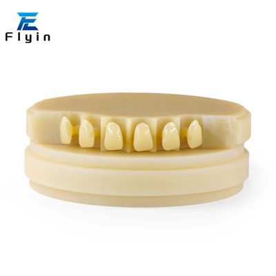 CAD CAM Dental de bloque Pmma claro con superficie plana y dura
