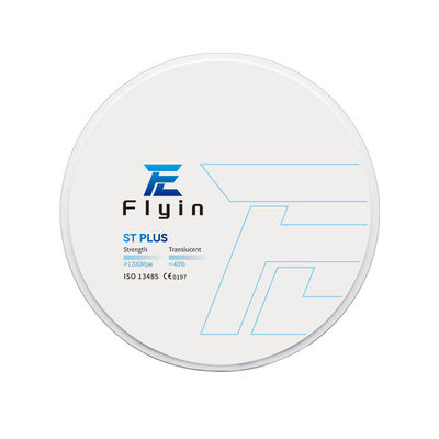 Flyin ST Plus Circonia Disc CAD CAM Super Translucidez 43% Alta calidad para hacer dientes falsos / materiales orales