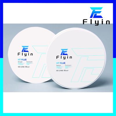 Bloques de zirconio de laboratorio dental Máquina de fresado Cadcam Monocapa de zirconio en blanco HT PLUS Bloque de zirconio de alta resistencia