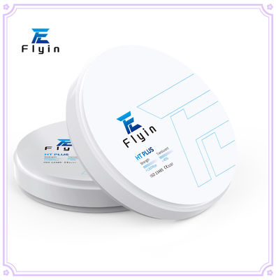 HT más bloque dental de zircónia con espesor de variedad de 10-25 mm