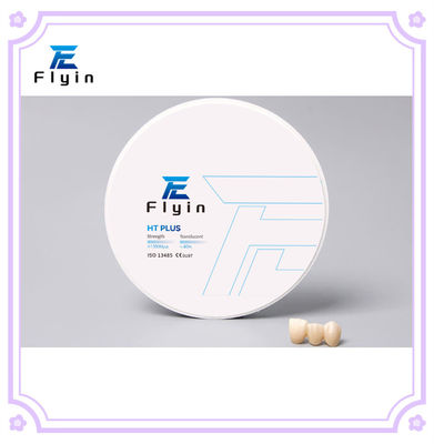 Monocapa HT más bloques de zirconia Cad Cam para máquinas fresadoras Equipos dentales